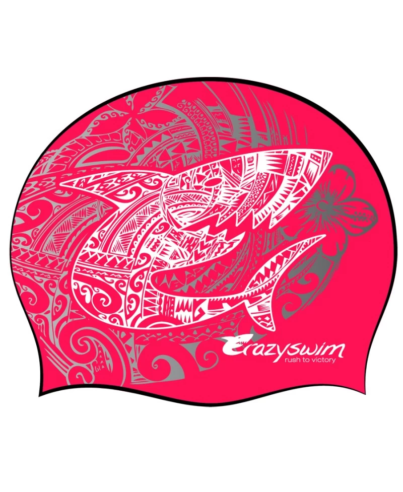 BONNET - CRAZY TATTOO - ROSE/ARGENT/BLANC