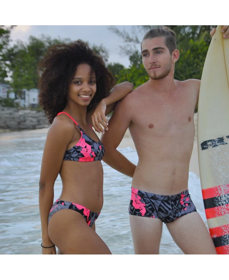 LEON BIKINI - NOIR/ROUGE – Image 3