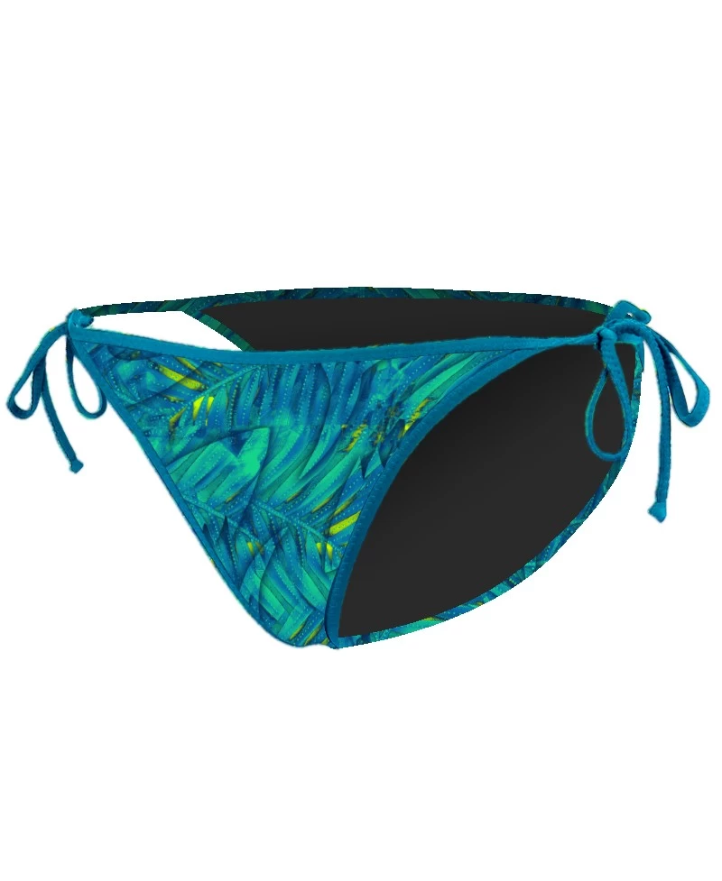 MAD FERN TIE SIDE BRIEF - BLEU LAGON