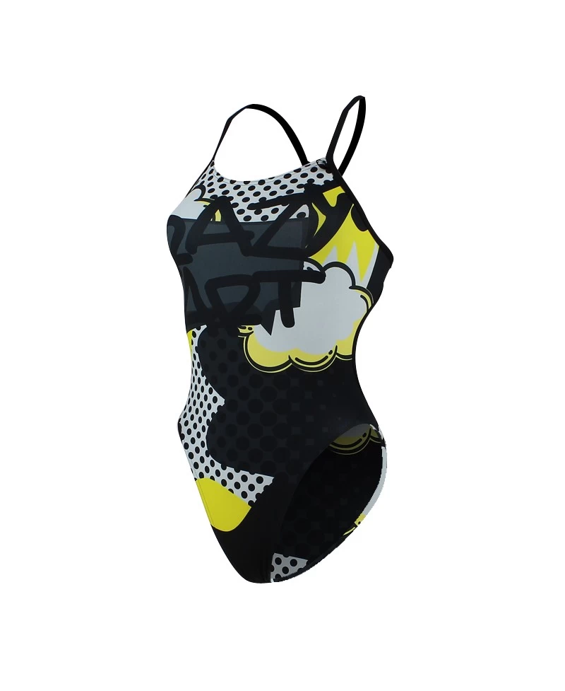 YELIA CRAZY ART - NOIR/JAUNE